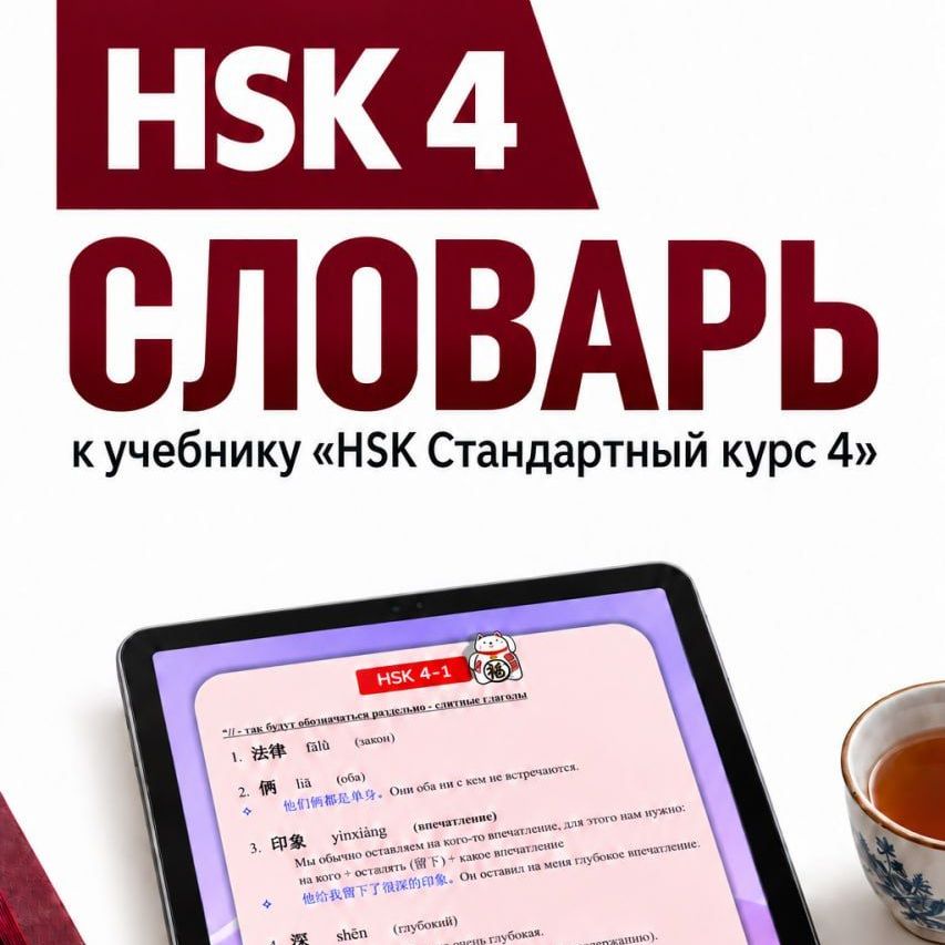 Словарь HSK 4